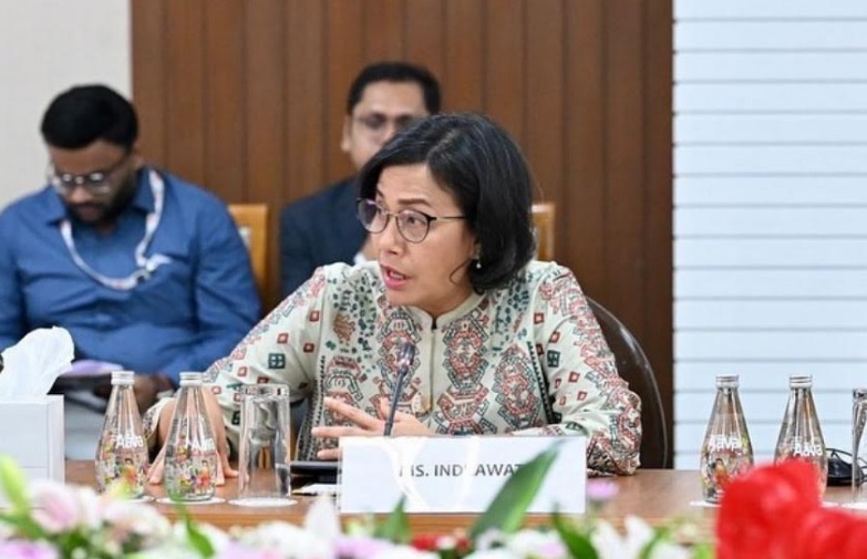 Sri Mulyani catat realisasi dana hibah.