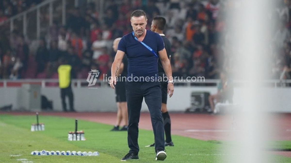 Thomas Doll kala mendampingi Persija Jakarta berlaga.
