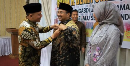 Di Acara Perpisahan, Wabup Pasaman Sabar AS Puji Benny Utama sebagai Pemimpin yang Paripurna