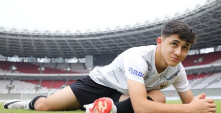 Amar Rayhan Brick kala membela Timnas Indonesia U-17.