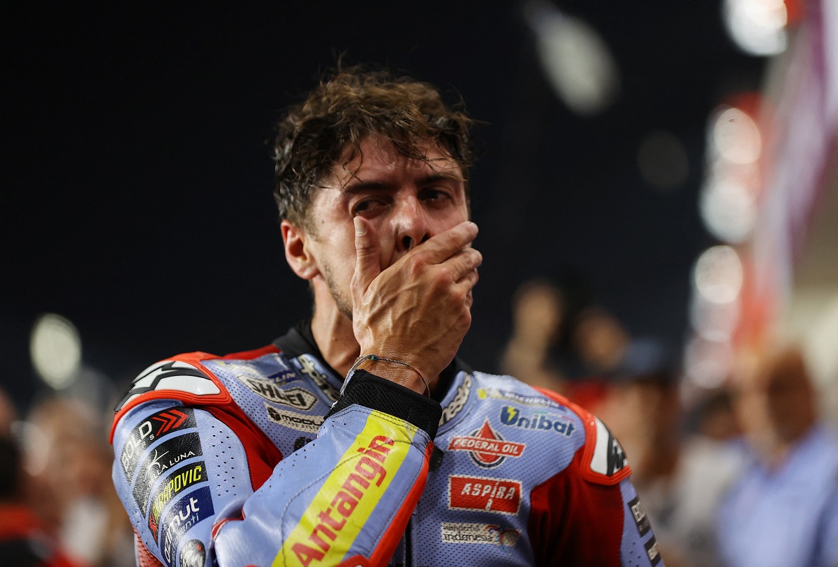 Fabio Di Giannantonio disebut tak berani balap Francesco Bagnaia karena Valentino Rossi,