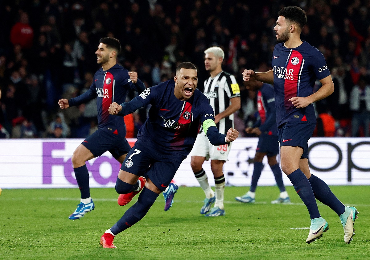 Gol Kylian Mbappe selamatkan PSG dari kekalahan kontra Newcastle United.