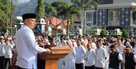 Di Apel Gabungan, Wabup Sabar AS Ungkap Alasan di Balik Mundurnya Benny Utama Jadi Bupati Pasaman