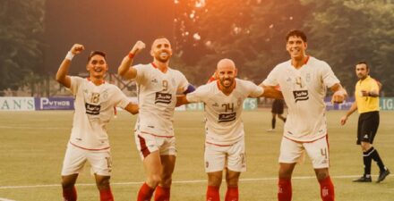 Para pemain Bali United kala berlaga.