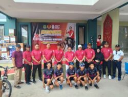 Para Pesepeda Mengikuti Gowes Bareng Pj Bupati Kapuas