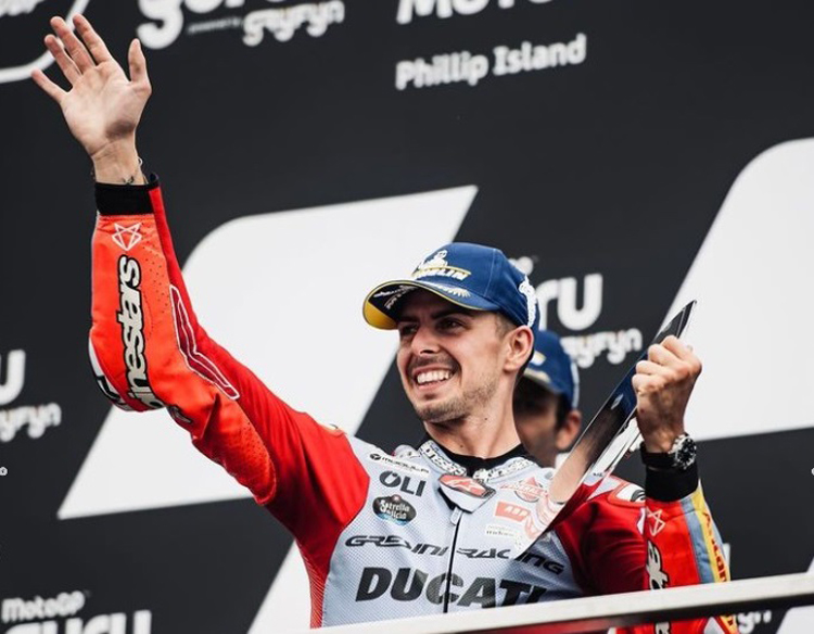 Pembalap Tim Gresini Racing, Fabio Di Giannantonio.