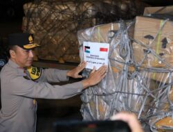 Pesawat Lion Air A 330 Bawa Bantuan Kemanusiaan untuk Palestina