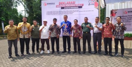Bawaslu Kota Pariaman Gelar Deklarasi Pemilu Damai Tahun 2024