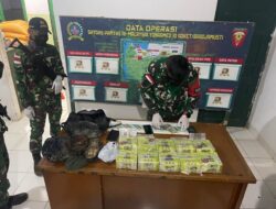 Danrem 121/Abw Apresiasi Satgas Yonarmed 10/Bradjamusti Gagalkan Penyelundupan Sabu 10 Kg