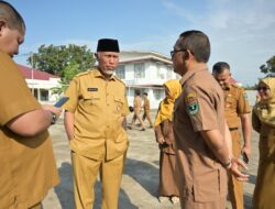 Pimpin Apel di Dinas Pangan, Gubernur Mahyeldi Minta Kegiatan Seluruh Dinas pada 2024 Dimulai Sejak Awal Tahun