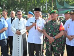 Hadiri Gelar Pasukan Kesiapan Pengamanan Pemilu 2024, Gubernur Mahyeldi Tegaskan Soal Netralitas ASN dan Bijak Bermedia Sosial