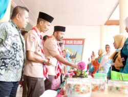 Wabup Solsel  Yulian Efi Kukuhkan Anggota Paskibra Kabupaten