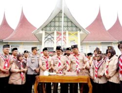 Solok Selatan Gelar Upacara Peringatan Hari Pramuka ke-6