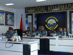 Jajaran Koarmada III Ikuti Seminar Nasional Koarmada RI Tahun 2023 Secara Virtual