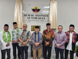 Gubernur Mahyeldi Resmikan Surau Sydney Australia sebagai Surau Pertama Orang Minang di Luar Negeri