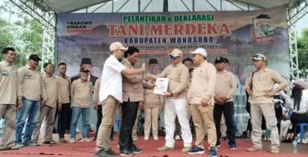 Deklarasi Tani Merdeka Wonosobo, Don Muzakir: Prabowo Presiden Petani Sejahtera