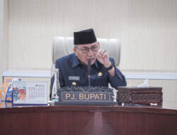 Pemkab Muba Murka, Tongkang Milik Sebuah Perusahaan Merusak Jembatan P6 Sungai Lalan