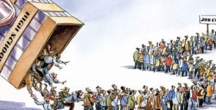 Ilustrasi pengangguran.