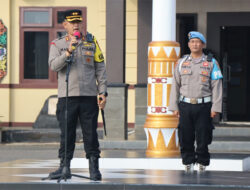 Kapolres Pulang Pisau Sampaikan Instruksi Kapolri ke Bawahan