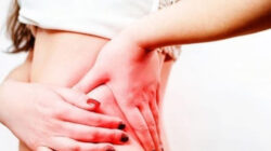 Ilustrasi sakit pinggang.