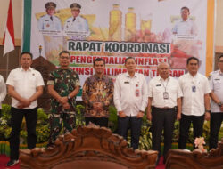 Kasrem 102/Pjg Hadiri Rakor Pengendalian Inflasi di Kalteng