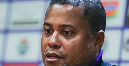 Pelatih Persita Tangerang Divaldo Alves incar kemenangan atas Persija Jakarta.