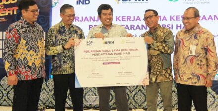 Kerja Sama Bank Muamalat dengan PT Pos.