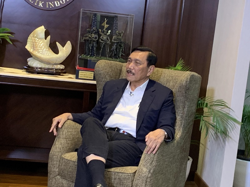 Luhut Binsar Pandjaitan sudah sehat dan kembali kerja.