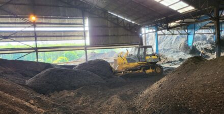 PLTU Sintang Uji Coba 100% Firing Biomassa.