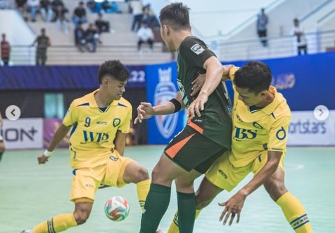 Bintang Timur Surabaya menang 5-2 atas Moncongbulo FC di Liga Futsal Profesional 2023-2024.