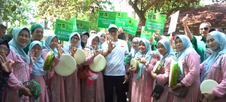 Menparekraf Sandiaga Uno bahas soal Program Capres-Cawapres, Ganjar-Mahfud dalam pembangunan ekonomi.