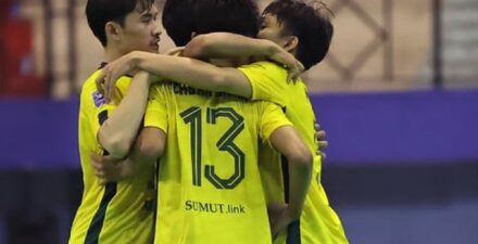 Kinantan FC Unggul Tipis 1-0 atas Sadakata FC dalam Pertarungan Sengit Liga Futsal Profesional
