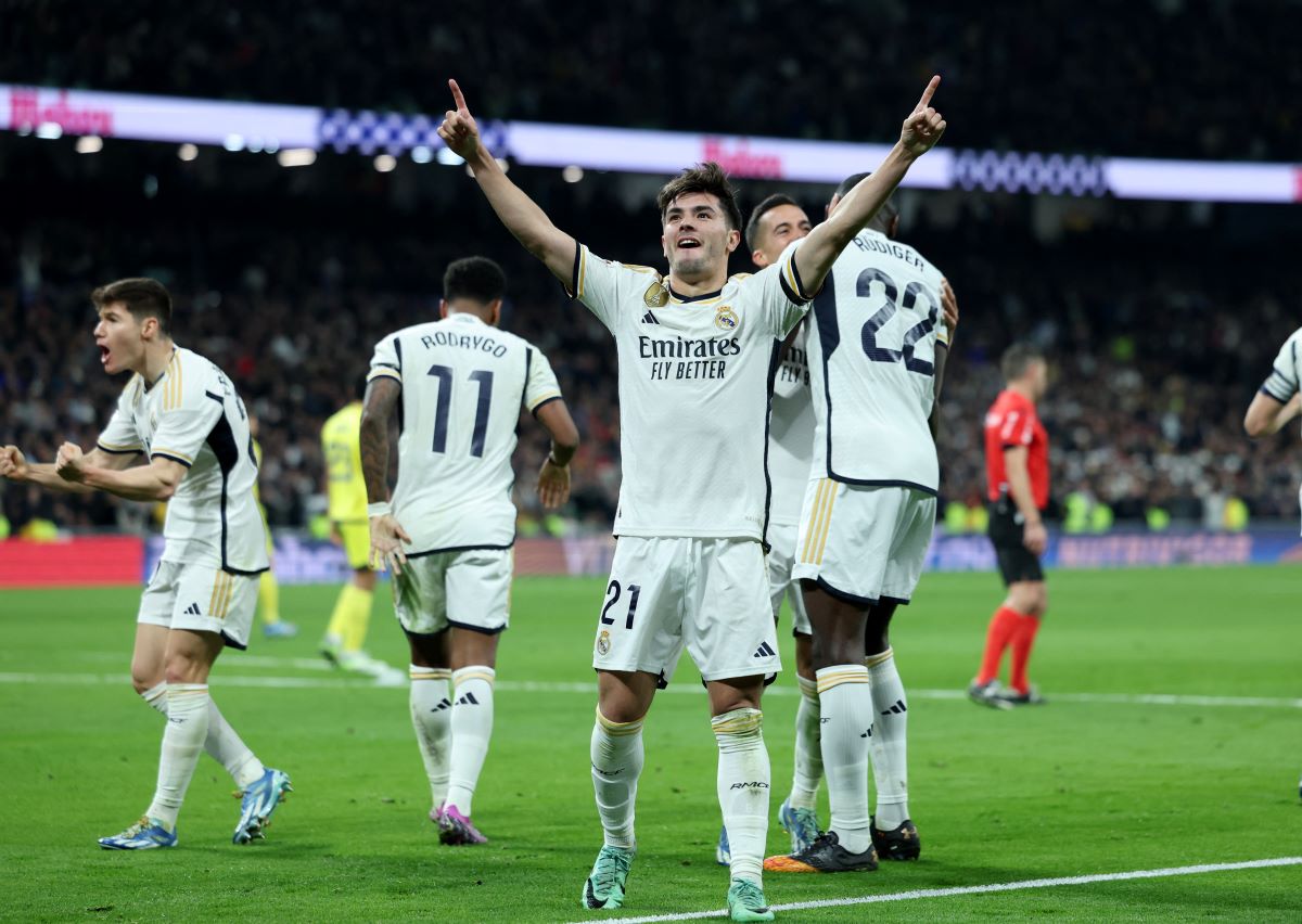 Real Madrid menang 4-1 atas Villarreal di Liga Spanyol 2023-2024.