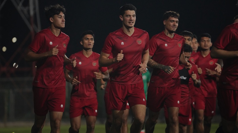 Timnas Indonesia mulai menggelar TC jelang Piala Asia 2023.