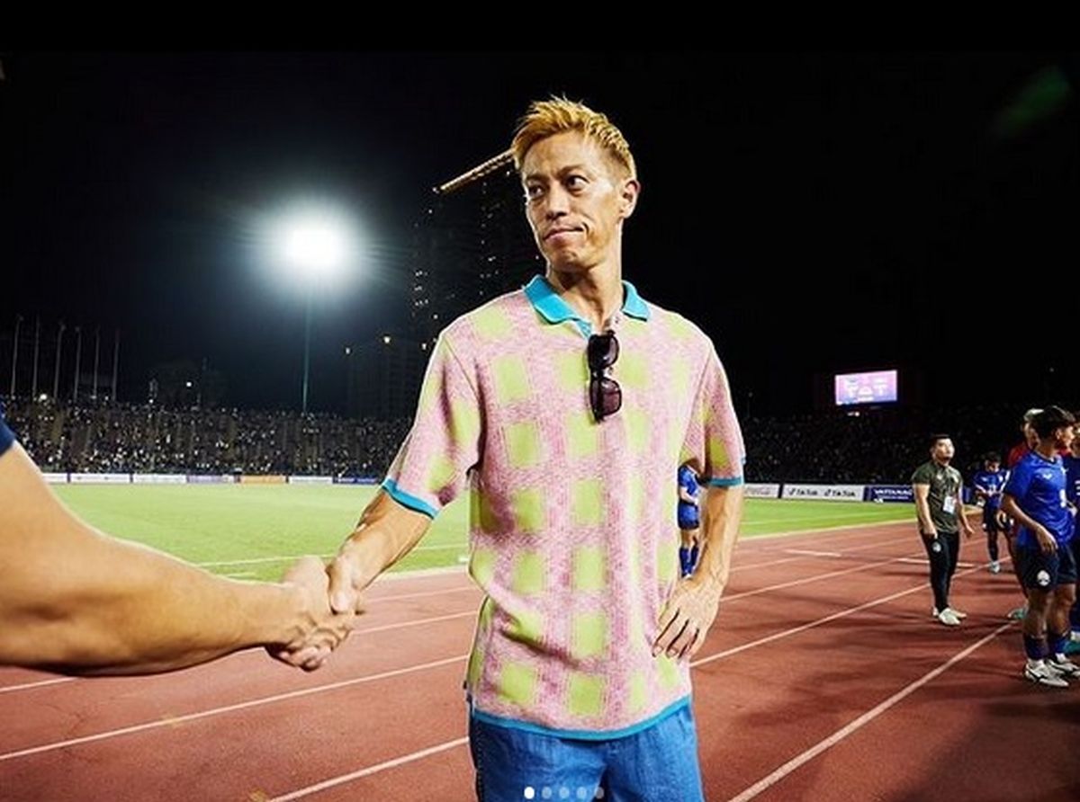 Keisuke Honda puji kiprah Timnas Indonesia jelang Piala Asia 2023.