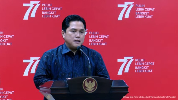 Menteri BUMN Erick Thohir soal Gaji Karyawan PTDI.