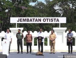 Presiden Jokowi Resmikan Jembatan Otista Bogor dengan Dana Revitalisasi Rp50 Miliar