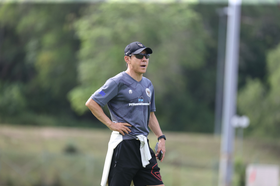 Shin Tae-yong optimistis Timnas Indonesia mampu buat kejutan di Piala Asia 2023.