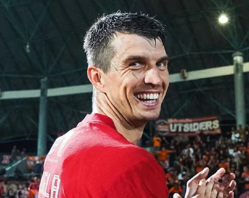 Ondrej Kudela kala berlatih bersama Persija Jakarta.