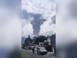 Erupsi Gunung Marapi: Kota Bukittinggi Terdengar Dentuman Akibat Aktivitas Vulkanik