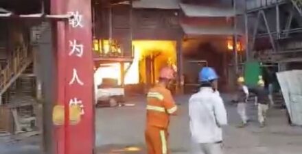 Ledakan Smelter di Morowali.