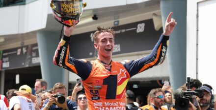 Pedro Acosta akan membela tim GASGAS Tech3 di MotoGP 2024.