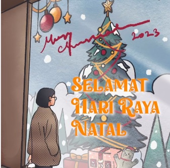 Ucapan Selamat Natal dari Sri Mulyani.