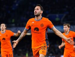 Inter Kembali Kuasai Puncak Klasemen Liga Italia Setelah Hajar Napoli 3-0