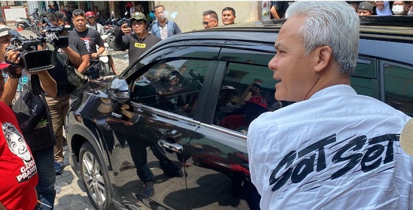 Ganjar Pranowo di Wonogiri.