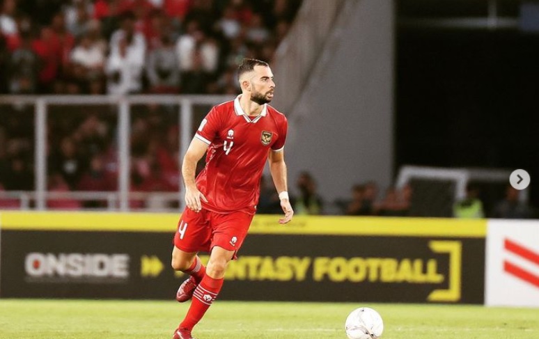 Bek Timnas Indonesia, Jordi Amat, optimistis tatap Piala Asia 2023.