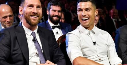 Cristiano Ronaldo dan Lionel Messi.