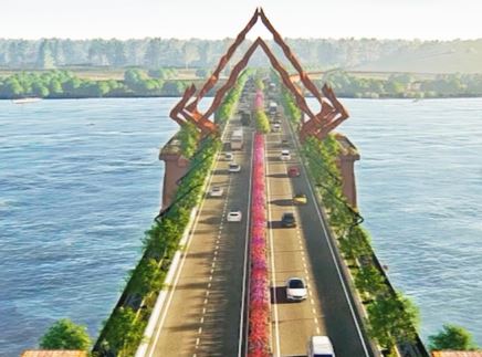 Menanti Jembatan Pandansimo di Yogyakarta.