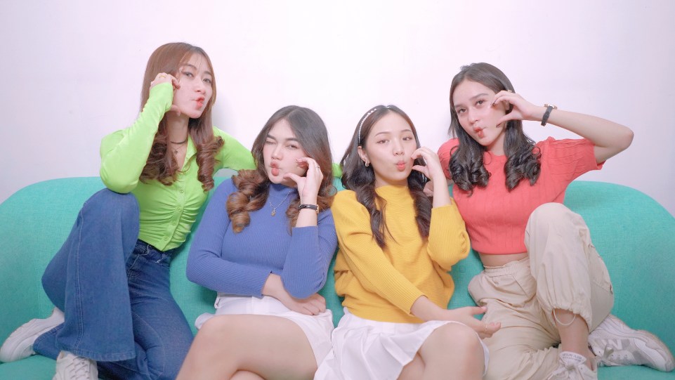 Para personal grup girl band dangdut Baby Boo. (Dok. Istimewa)