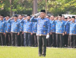 Upacara Peringatan HUT Korpri Ke 52 Berlangsung Khidmat Di Kota Payakumbuh